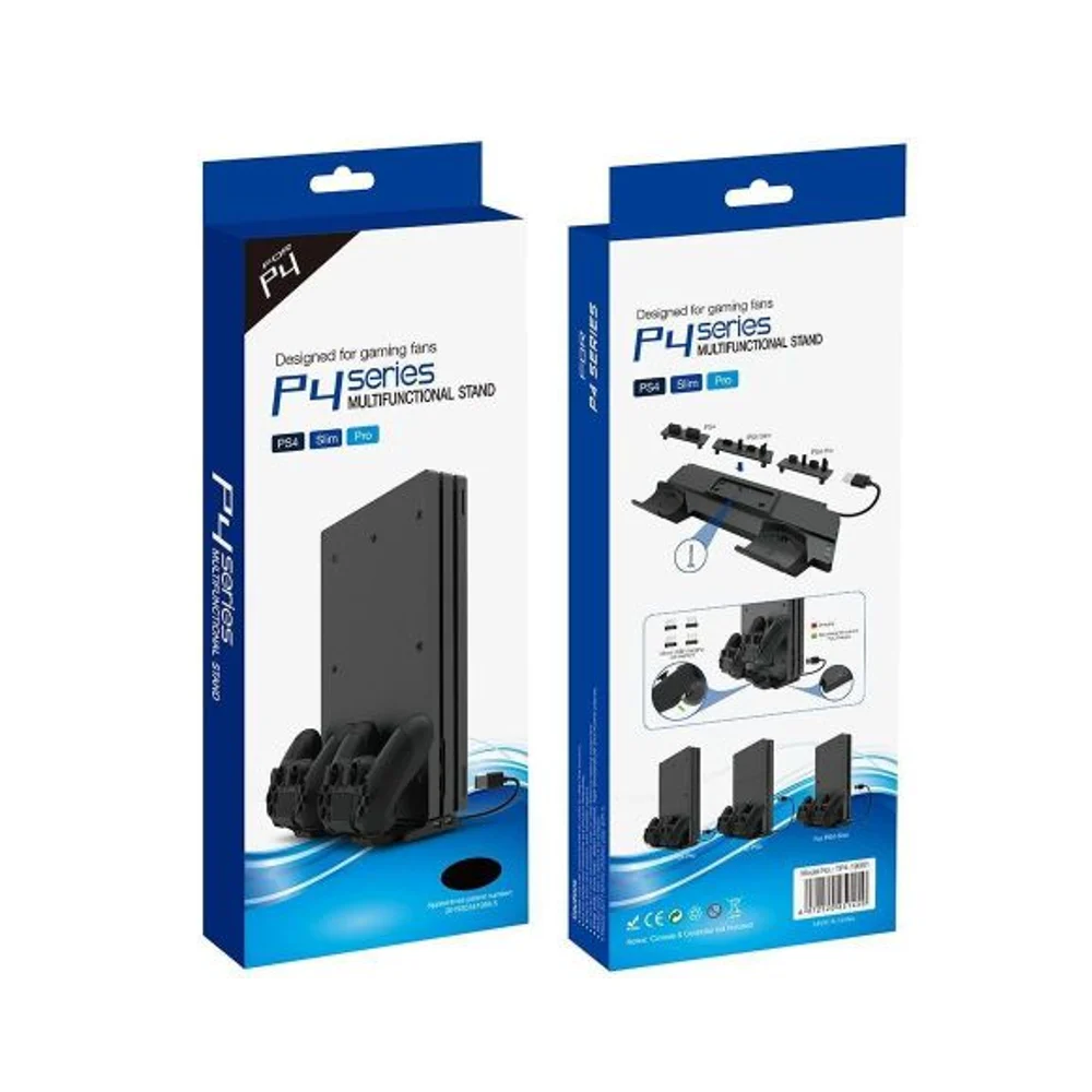 Dobe Station de recharge verticale multifonctionnelle pour PS4