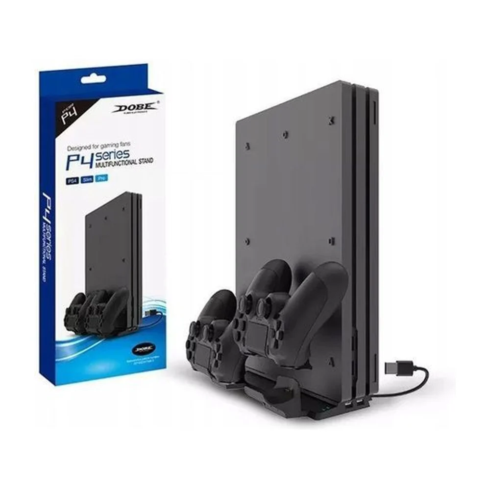 Dobe Station de recharge verticale multifonctionnelle pour PS4